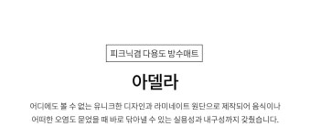 [아델라sj] 피크닉겸 다용도 방수매트 (소품) - ★몽비쥬 : 특별한 감성과 따뜻함을 담은 침구,커튼 전문. 홈패브릭 소품 전반 판매하는... 