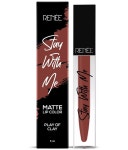 RENEE Stay With Me Matte Lip Color - Mad For Maroon, Long lasting, Light Weight & Smudge Proof, 5ml: Buy RENEE Stay With Me Matte... 
