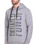 TK TUCK INN - Grey Fleece Regular Fit Mens Sweatshirt ( Pack of 1 ) - Buy TK TUCK INN - Grey Fleece Regular Fit Mens Sweatshirt... 