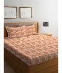 Klotthe Cotton Animal 1 Double King Size Bedsheet with 2 Pillow Covers - Orange - Buy Klotthe Cotton Animal 1 Double King Size... 