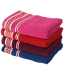 Satisfyn Terry Solid Hand Towel 351-400 ( Pack of 4 ) - Multicolor - Buy Satisfyn Terry Solid Hand Towel 351-400 ( Pack of 4 )... 