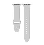 1Pc Soft Silicone Strap For Apple Wrist Watch Compatible for iWatch Series 4/3/2/1 (Watch Not Included) - Cloudy Gray: Questions... 