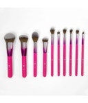 Lenon Midnight Festival 10 Piece Synthetic Foundation Brush,Concealer Brush 10 Pcs 100 g: Buy Lenon Midnight Festival 10 Piece... 