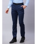 Park Avenue Regular Flat Mens Formal Trouser - Blue ( Pack of 1 ) - Buy Park Avenue Regular Flat Mens Formal Trouser - Blue... 