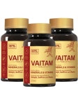Mpil Wellness Vaitam Tablet with Blended Shilajit & Pearls for Daily Energy & Immunity (180 Tablets): Buy Mpil Wellness Vaitam... 