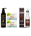 2 Pc) Each 75 G & Hair Conditioner | Strong & Silky Hair | 200 Ml: Buy Ayurvedic All In One Pure Herb Shampoo | Strong and Long... 