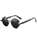 Kanny Devis - Black Round Sunglasses ( Pack of 1 ) - Buy Kanny Devis - Black Round Sunglasses ( Pack of 1 ) Online at Low Price... 
