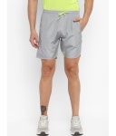 YUUKI - Light Grey Polyester Mens Running Shorts ( Pack of 1 ) - Buy YUUKI - Light Grey Polyester Mens Running Shorts ( Pack of... 