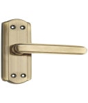 Buy OJASS Steel 5 Inch High Quality Premium Range Bathroom Door Lock Mortise Door Handle Set With 1 Antique Brass And 1 Black... 