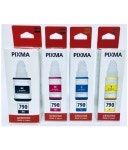 zokio 790 INK G1010 Multicolor Pack of 4 Cartridge for 790 INK Cartridge Pack Of 4 For Use Pixma G1000, G2000, G3000 Printers... 