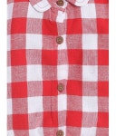Aww Hunnie Red Cotton Flex Girls Shirt ( Pack of 1 ) - Buy Aww Hunnie Red Cotton Flex Girls Shirt ( Pack of 1 ) Online at Low... 