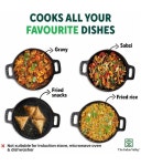 The Indus Valley Cast Iron Non coated Deep Kadhai 7 mm ( 2.5 ) L: Buy Online at Best Price in India - Snapdeal The Indus Valley... 