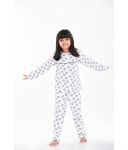 Mackly - White Cotton Girls Shirt With Pajama ( Pack of 1 ) - Buy Mackly - White Cotton Girls Shirt With Pajama ( Pack of 1 )... 