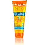 VLCC Fair+ Glow Sunscreen Lotion SPF 20 PA ++, 100 g with 25 g Extra: Buy VLCC Fair+ Glow Sunscreen Lotion SPF 20 PA ++, 100 g... 