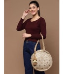 Anekaant Beige Jute Shoulder Bag - Buy Anekaant Beige Jute Shoulder Bag Online at Best Prices in India on Snapdeal Anekaant Beige... 