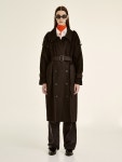 [나드빌리지]CHANGE MIX TRENCH COAT - BLACK [W CONCEPT]