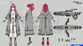 이터널 리턴 시즌 5 신규 캐릭터, 스킨 - BATTLEPAGE