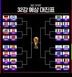 BBC가 발표한 월드컵 32강 예상 대진표.jpg - BATTLEPAGE