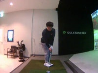 스윙모습>나스모뽐내기 | 골프존