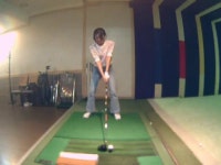 스윙모습>나스모뽐내기 | 골프존