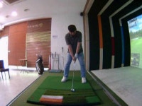 스윙모습>나스모뽐내기 | 골프존