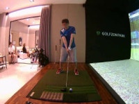 스윙모습>나스모뽐내기 | 골프존