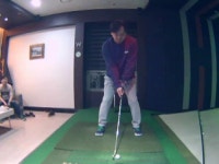 스윙모습>나스모뽐내기 | 골프존