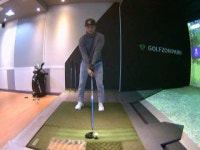 스윙모습>나스모뽐내기 | 골프존