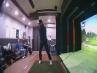 스윙모습>나스모뽐내기 | 골프존