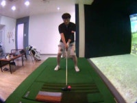 스윙모습>나스모뽐내기 | 골프존