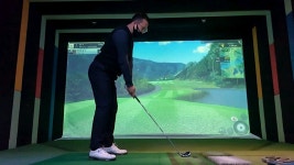 스윙모습>나스모뽐내기 | 골프존