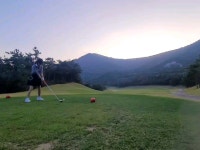 스윙모습>나스모뽐내기 | 골프존