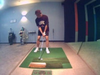 스윙모습>나스모뽐내기 | 골프존