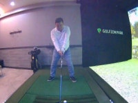 스윙모습>나스모뽐내기 | 골프존