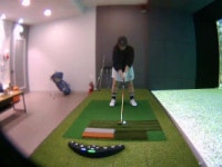 스윙모습>나스모뽐내기 | 골프존