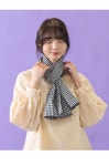 내추럴가든 컬러 고방 사각 롱스카프