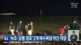 강원 고속도로 하계휴가철 ‘특별교통소통’ 대책 시행 | KBS 뉴스 강원 고속도로 하계휴가철 ‘특별교통소통’ 대책 시행