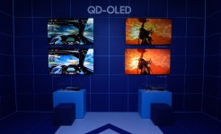 [K-디스플레이 2022] QD-OLED 비교전시
