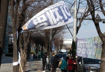 이재명 후보 선거 현수막 훼손 사태, 경기 인천 등 각지서 잇달아 발생