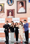 한지혜-이상우-오지은-이태성-정영주, 주역들 (황금정원 제작발표회) | 서울경제 한지혜-이상우-오지은-이태성-정영주, 주역들 (황금정원 제작발표회)