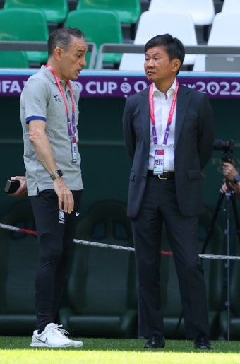 정몽규 축구협회장, 추가 포상금 20억 내놔[월드컵 이모저모] | 서울경제 정몽규 축구협회장, 추가 포상금 20억 내놔[월드컵 이모저모]