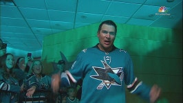 Cheechoo opens doors for Sharks | NHL.com  Cheechoo opens doors for Sharks