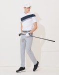 [HAZZYS GOLF헤지스 골프]그레이 로고프린트 밴드바지 (HUPA2B351G1) [W CONCEPT]