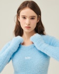 [누아르나인]Fluffy Knit Half Sleeve &amp; Hand Warmer [W CONCEPT]