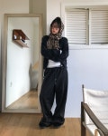 노어슨 [MD PICK!] LOW WIDE TRACK PT (기모) (UNISEX)