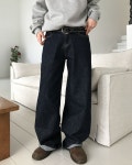 노어슨 EMBO NON FADE WIDE DENIM PT *4월 말 입고