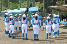 フォトギャラリー（準々決勝：金沢市内川スポーツ広場少年野球場A） | NPBガールズトーナメント2022 全日本女子学童軟式野球大会 | NPB.jp... 