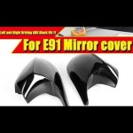 1M アドオン スタイル ABS 光沢ブラック 2個 3シリーズ M3 08-11 タイプ001 AL-EE-0235：オートパーツエージェンシー人気セール，得価