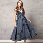 スカート 上下セット　トップス Aライン　吊りスカート　ワンピース　プリント お呼ばれ 通勤 30代 40代 50代 演奏会 60代 702021，豊富な