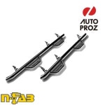 【USエヌファブ 直輸入正規品】 n-Fab シボレー GMC タホ/ユーコン 4ドア 2007-2010年式 ナーフステップ ツヤありブラック：... 